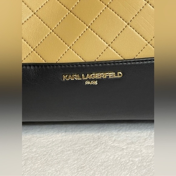 Karl Lagerfeld convertible Purse + Wrislet - Picture 2 of 8